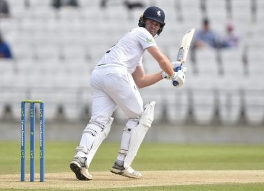 Novel ECB playing condition sees county batter ruled 'not out' despite helmet hitting stumps