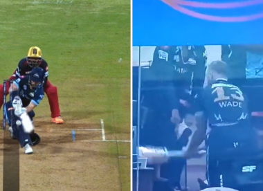 Matthew Wade throws helmet, smashes bat in dressing room after controversial UltraEdge lbw decision