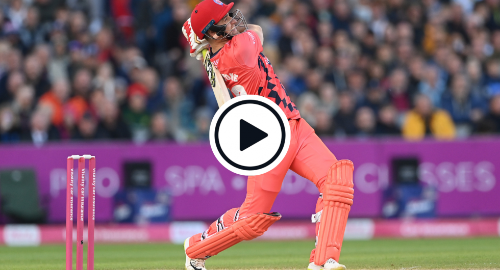 Watch: Liam Livingston Smashes Monster Six Out Of Old Trafford In T20 Blast Roses Derby
