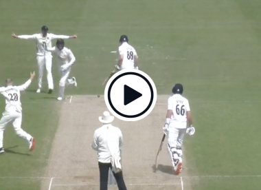 Watch: Matt Parkinson spins it big to bowl in-form Harry Brook in Roses clash