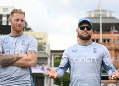 'He was going to send Broady in if we’d lost a wicket to go and have a slog' - Ben Stokes on Brendon McCullum's influence