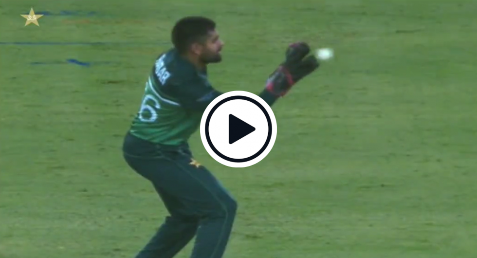 Watch: Babar Azam Bizarrely Dons Wicketkeeping Glove During West Indies ODI, Costs Pakistan Five Penalty Runs