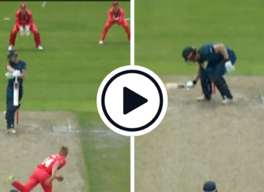 Watch: New England ODI recruit Luke Wood stuns batter with vicious bumper that springs off length in T20 Blast