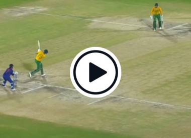 Watch: Marco Jansen smashes Axar Patel out of the ground for a 104-metre six on T20I debut