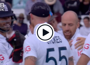 Watch: Jack Leach dismisses centurion Tom Blundell for first home Test wicket in 1,000 days