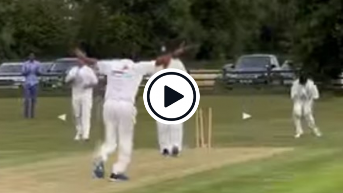 Watch: Wasim Akram cleans up Mike Atherton with inswinging yorker in charity game, celebrates in trademark fashion