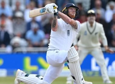 Watch: Ben Stokes smashes Kyle Jamieson for straight six in hard-hitting innings
