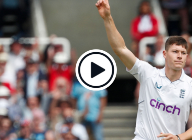 Watch: Matty Potts continues dream debut, snares Kane Williamson for second time in Lord's Test