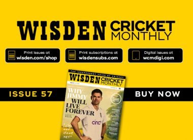 Wisden Cricket Monthly issue 57: James Anderson – The joy and art of bowling