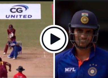 Watch: Shubman Gill toe-ends scoop back to bowler in bizarre caught-and-bowled dismissal