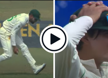 Watch: Babar Azam drops a sitter to leave his Pakistan teammates in disbelief