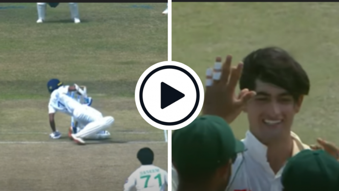Watch: Naseem Shah takes out Sri Lanka batter with unplayable bouncer in hostile spell