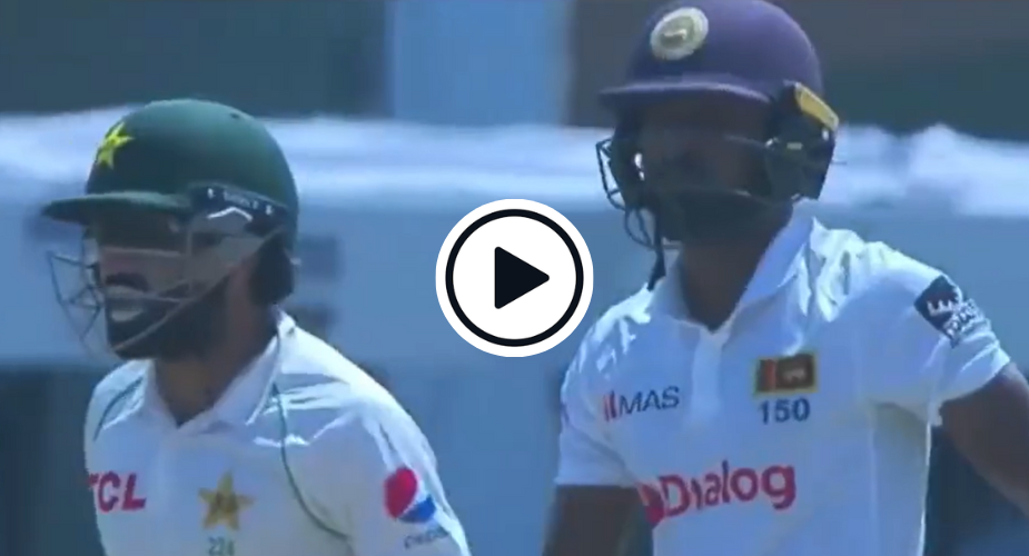 Mohammad Rizwan was at his chirpy best during the 1st Test between Pakistan and Sri Lanka