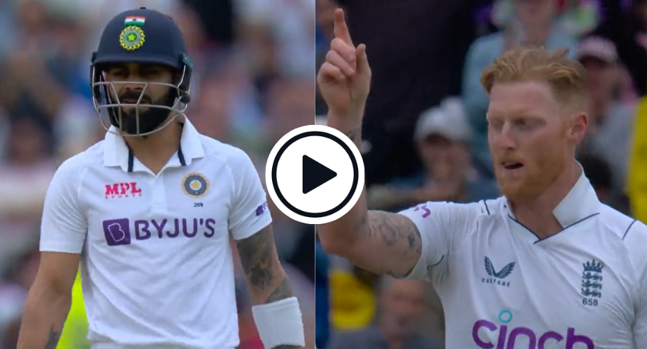 Ben Stokes producing an absolute peach to get the better of Virat Kohli