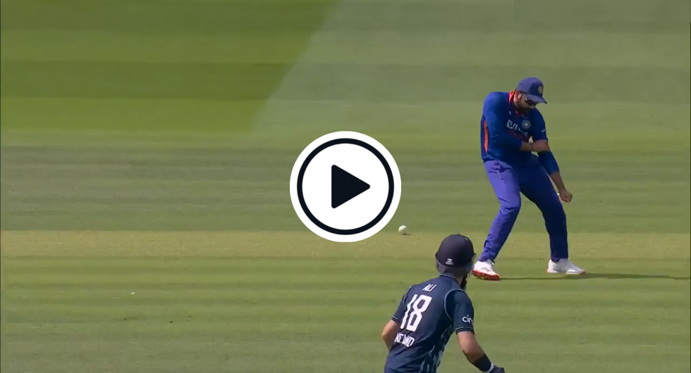 Did Rohit Sharma Just Pop His Elbow Back Into Its Socket Himself?