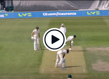 Watch: Mohammad Hasnain cleans up county batter with sizzling yorker in first game back after bowling ban