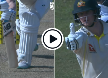 Watch: Steve Smith offers thumbs up after Sri Lanka debutant beats outside edge with sharp-spinning beauty