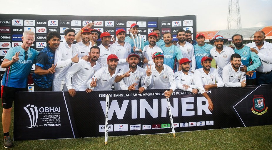 Afghanistan beat Bangladesh Test cricket