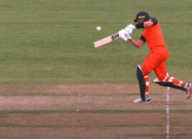 High full toss controversially called wide instead of no-ball in Netherlands' nine-run loss to Pakistan