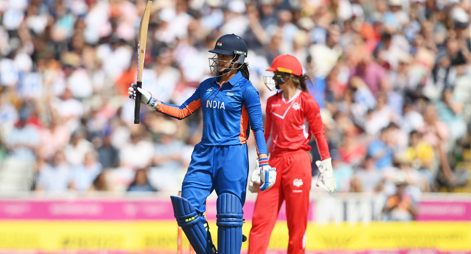 Smriti Mandhana took the attack to England in the semi-final