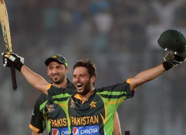 Asia Cup: When Afridi did an Afridi to seal an India-Pakistan game with two sixes