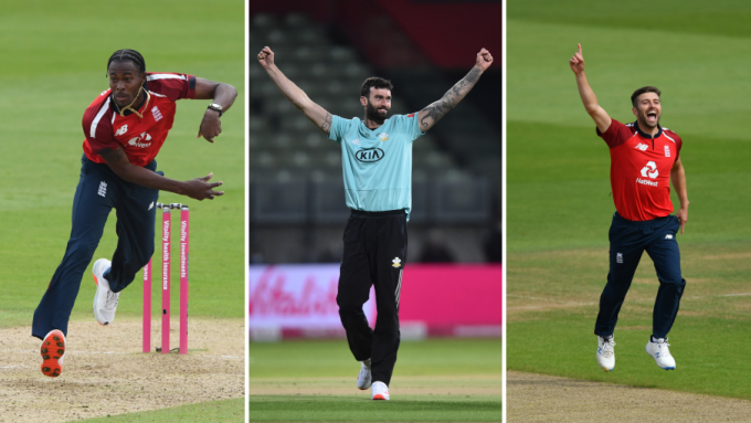 If everyone is fit, what is England's T20I pace bowling pecking order?