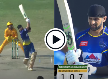 Watch: 40-year-old Shoaib Malik rolls back the years, smashes hat-trick of sixes in Kashmir Premier League