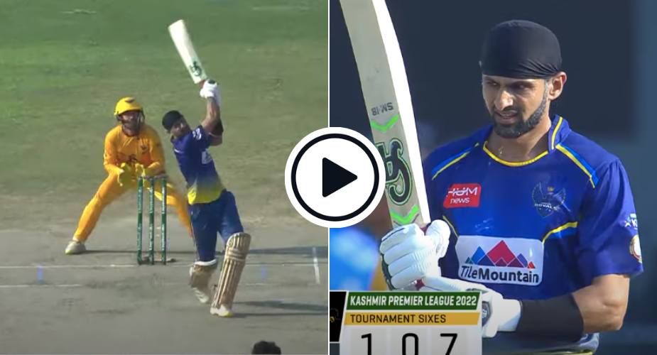 Watch: 40-Year-Old Shoaib Malik Rolls Back The Years, Smashes Hat-Trick Of Sixes In Kashmir Premier League