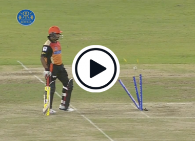 Watch: Amit Mishra gets comically dismissed after two failed attempts in bizarre run out from IPL 2014