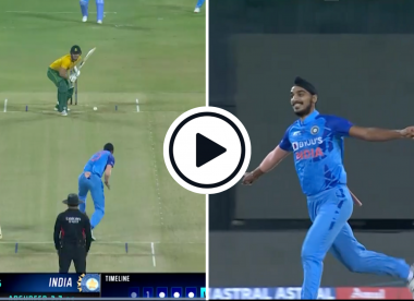 Watch: Arshdeep Singh takes three wickets with drastic swing in dream new-ball over