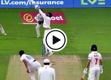 Watch: Shubman Gill audaciously ramps Pakistan Test all-rounder over slips for six in County Championship