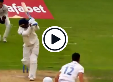 Watch: Shubman Gill whips outrageous leg-side six in County Championship