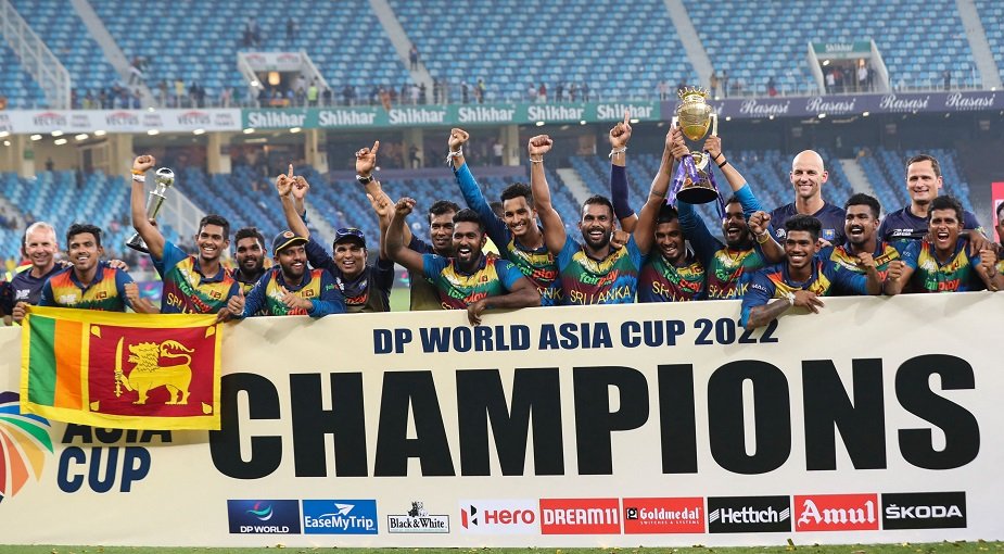 Sri Lanka Asia Cup 2022 champions