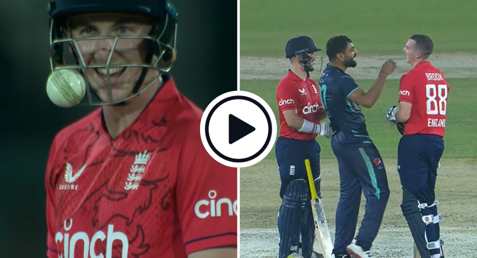 Watch: Haris Rauf, Mohammad Rizwan Share Laugh With Harry Brook After Ball Gets Caught In Grille
