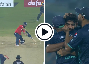 Watch: Pakistan debutant nails wide yorkers in sensational final over to seal thrilling T20I win