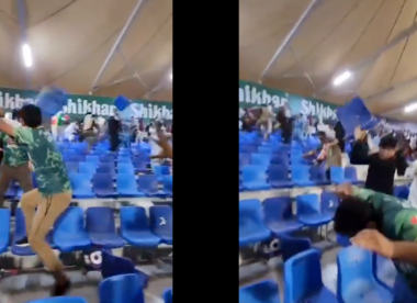 Afghanistan and Pakistan fans clash in stands and online after tense Asia Cup clash
