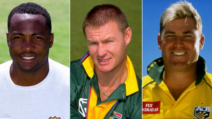 The world ODI XI according to the ICC rankings, at the end of the 1999 World Cup
