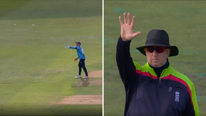 Kent cop five-run penalty in One-Day Cup final after outfielder infringes niche law by donning keeping glove