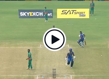 Watch: Fake throw then overthrow - inept Bangladesh fielding leads to hilarious all-run four in Legends cricket
