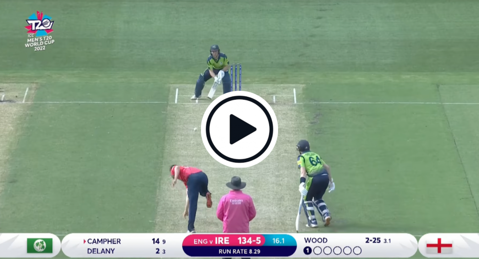 Watch: Curtis Campher Audaciously Scoops 92mph Mark Wood For Four In Famous Ireland Win