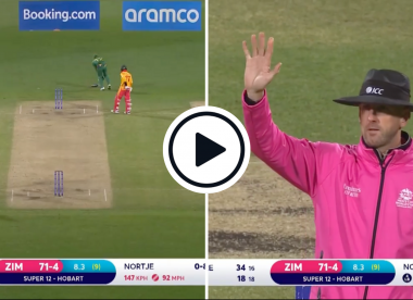 Watch: South Africa cop rare five-run penalty after ball hits discarded wicketkeeping glove