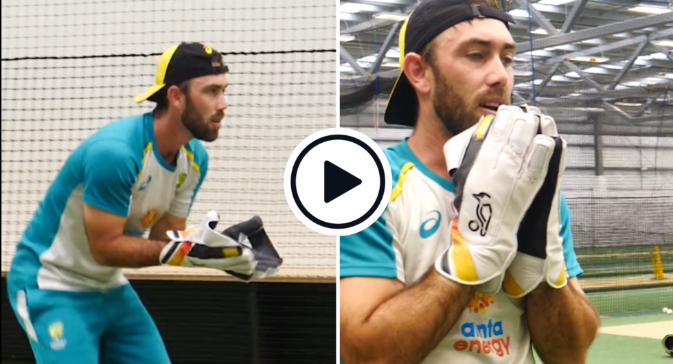 Watch: Glenn Maxwell Dons The Gloves At Training After Matthew Wade Positive Covid-19 Test