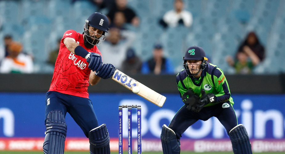Moeen Ali came in to bat too late against Ireland