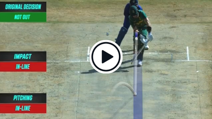 Watch: Debutant Shahbaz Ahmed pins Malan to get maiden international wicket