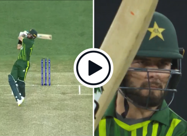 Watch: 16 off 8 - Shaheen Shah Afridi smashes Arshdeep Singh for 92-metre six in vital lower-order cameo