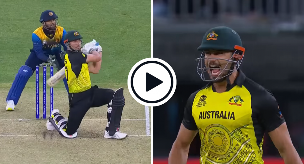 Watch: Marcus Stoinis Smashes Hasaranga For 101-Metre Six In Record-Breaking T20 World Cup Fifty