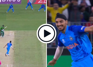 Watch: Arshdeep Singh nicks off de Kock with outswing, pins Rossouw with inswing in scintillating new-ball over