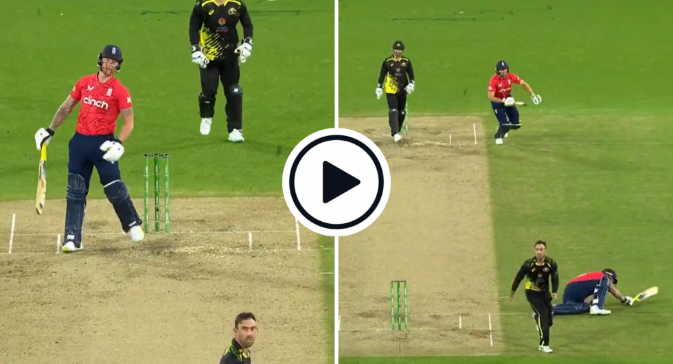 Watch: Ben Stokes Admires Own Shot, Neglects To Run On Last Ball Of England Innings
