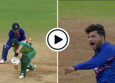 Watch: Kuldeep Yadav sets up Aiden Markram perfectly, bowls him with unplayable delivery