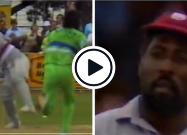 Watch: ‘Realised it was my time to go’ – The Wasim Akram bouncer that still gives Viv Richards nightmares
